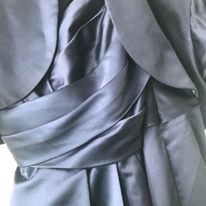 David’s Bridal bridesmaid navy 22/24 dress